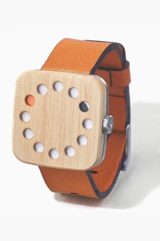 Smart watches wood edition
